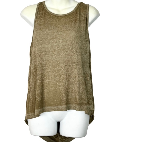 Free People Tops - ❗️SOLD❗️Free People Sleeveless Cross Back T-Shirt
